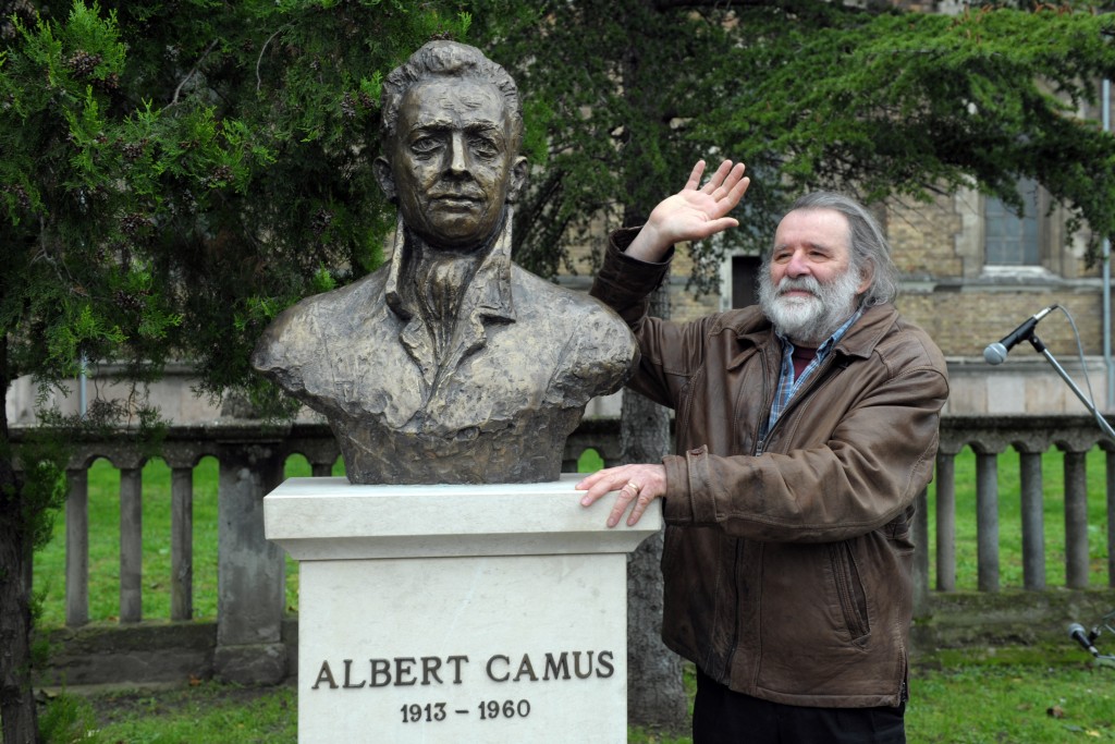 Albert Camus-szobor/Fotó: XV Média, Nagy Botond